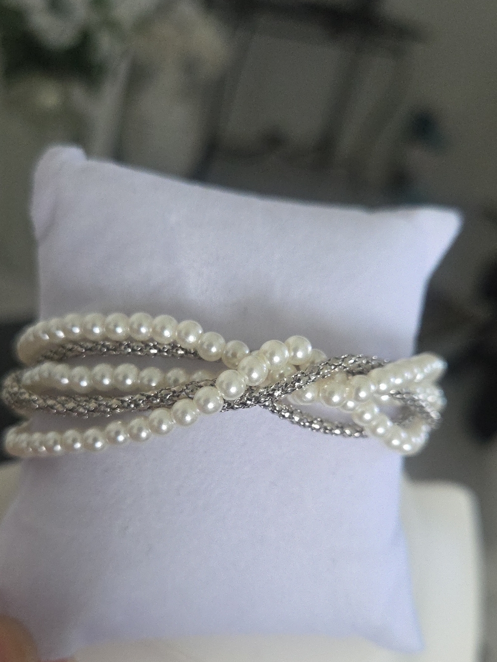 Paparazzi Vintage Variation White Bracelet NWT
